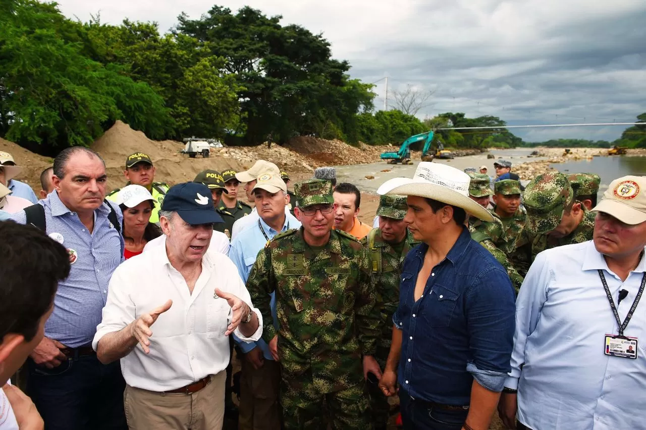 El Presidente resaltó el trabajo que adelanta el Gobernador para solucionar este problema y la importancia del trabajo en equipo con los ministerios.